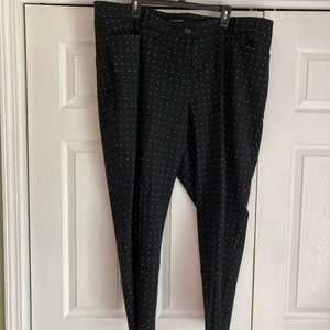 41 Hawthorn Pants Black with White Specks 22W